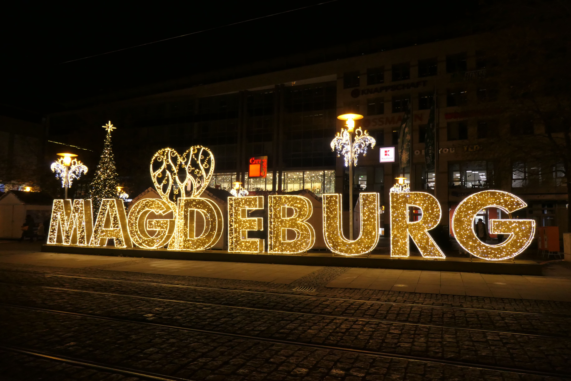Lichterwelt in Magdeburg